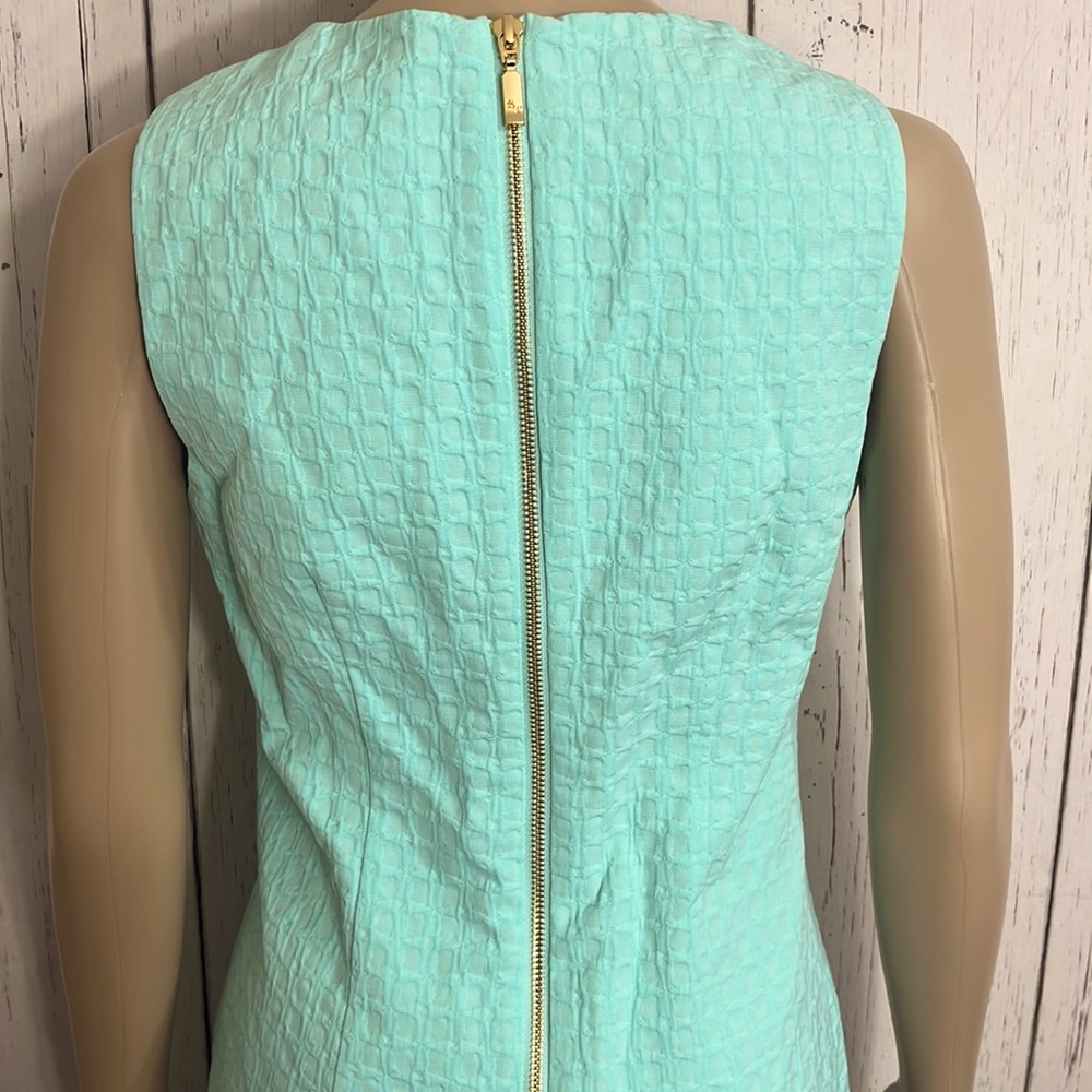 Southern Tide Sheath Seafoam Green Sleeveless Dress With Front Pockets Size 0 - Picture 4 of 10